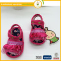 2015 Boys Shoes Rushed Sale Flower Bordered Hook & Loop Baby Girl Eva Summer Canvas Fashion Baby Girl Princess Shoe